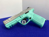 Smith Wesson SD9 VE 9mm Stainless 4" *EYE-CATCHING ROBIN'S EGG BLUE FRAME* 