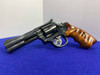 Smith Wesson 17-6 .22 LR Blue 4" *FULL-LUG w/ COMBAT GRIPS* Collectible