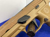 Sig Sauer P320 3.5" FDE 9MM *OPTIC CUT EXCELLENT STRIKER FIRED PISTOL*