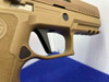 Sig Sauer P320 3.5" FDE 9MM *OPTIC CUT EXCELLENT STRIKER FIRED PISTOL*