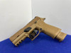 Sig Sauer P320 3.5" FDE 9MM *OPTIC CUT EXCELLENT STRIKER FIRED PISTOL*