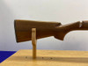 Gloss Brown Wood Rifle Stock w/ Black Recoil Pad *W/ WHITE LINE RECOIL PAD*