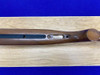Gloss Brown Wood Rifle Stock w/ Black Recoil Pad *W/ WHITE LINE RECOIL PAD*