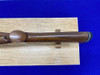 Gloss Brown Wood Rifle Stock w/ Black Recoil Pad *W/ WHITE LINE RECOIL PAD*
