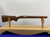 Wood Rifle Stock w/ Black White LIne Buttplate *CLASSIC WALNUT BROWN STOCK*
