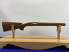 Wood Rifle Stock w/ Black White LIne Buttplate *CLASSIC WALNUT BROWN STOCK*