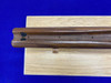 Wood Rifle Stock w/ Black White LIne Buttplate *CLASSIC WALNUT BROWN STOCK*