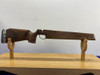 Dark Brown Wooden Rifle Stock - Gunsmith Project *ADJUSTABLE BUTTPLATE*