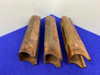3 Remington 3200 Checkered Walnut Brown Wooden Forends *BROWN GLOSS FINISH*