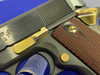 Colt Government .45ACP 5" *STUNNING GOLDEN ACCENTS* Gorgeous Example