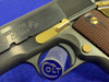 Colt Government .45ACP 5" *STUNNING GOLDEN ACCENTS* Gorgeous Example