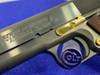 Colt Government .45ACP 5" *STUNNING GOLDEN ACCENTS* Gorgeous Example
