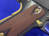 Colt Government .45ACP 5" *STUNNING GOLDEN ACCENTS* Gorgeous Example