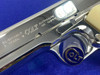 Colt Government Series 70 .38 Super *BREATHTAKING BRIGHT STAINLESS & IVORY*