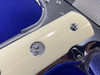Colt Government Series 70 .38 Super *BREATHTAKING BRIGHT STAINLESS & IVORY*