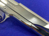 Colt Government Series 70 .38 Super *BREATHTAKING BRIGHT STAINLESS & IVORY*