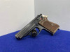 1941 Walther PPK 7.65mm (.32 ACP) Blued 3.3" *GERMAN POLICE EAGLE C MARKED*
