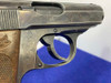 1941 Walther PPK 7.65mm (.32 ACP) Blued 3.3" *GERMAN POLICE EAGLE C MARKED*