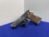 1941 Walther PPK 7.65mm (.32 ACP) Blued 3.3" *GERMAN POLICE EAGLE C MARKED*
