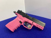 ISSC M22 .22 LR Black/Pink 4 1/8" *LIGHTWEIGHT RIMFIRE PISTOL*