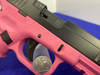 ISSC M22 .22 LR Black/Pink 4 1/8" *LIGHTWEIGHT RIMFIRE PISTOL*