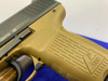 2021 Heckler & Koch P2000 V3 9mm Blk/FDE 3.66" *CALIFORNIA-COMPLIANT MODEL*