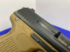 2021 Heckler & Koch P2000 V3 9mm Blk/FDE 3.66" *CALIFORNIA-COMPLIANT MODEL*