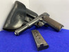 1944 Astra 600 9mm Blue 5 1/4" *COLLECTIBLE WORLD WAR II-ERA HANDGUN*