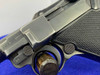 1941 Mauser "byf" P.08 Luger 9mm Blue 4" *HISTORIC WORLD WAR II HANDGUN*