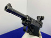 1941 Mauser "byf" P.08 Luger 9mm Blue 4" *HISTORIC WORLD WAR II HANDGUN*