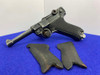 1941 Mauser "byf" P.08 Luger 9mm Blue 4" *HISTORIC WORLD WAR II HANDGUN*