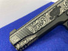 Kimber Custom Lightweight .45 ACP 5" Blk *BEAUTIFUL MACHINE ENGRAVED SLIDE*