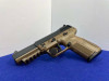 FNH Five-seveN 5.7x28 FDE 4.75" *POPULAR LOW-RECOIL POLYMER FRAME MODEL*