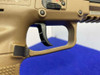 FNH Five-seveN 5.7x28 FDE 4.75" *POPULAR LOW-RECOIL POLYMER FRAME MODEL*