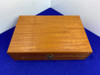 Smith & Wesson Brown Wooden Presentation Case *COLLECTOR DISPLAY CASE*