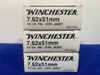 200Rds 7.62x51mm Federal AE & Winchester Ammunition *MATCH & FMJ LOADS*