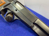 1976 Browning Hi Power 9mm Blued 4 5/8" *SOUGHT-AFTER RED BACKED GRIPS* 