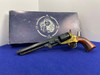 1996 Armi San Maco 1851 7.5" Blued .44 Cal *ENGRAVED BATTLE-SCENE CYLINDER*
