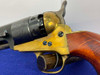 1996 Armi San Maco 1851 7.5" Blued .44 Cal *ENGRAVED BATTLE-SCENE CYLINDER*