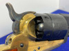 1996 Armi San Maco 1851 7.5" Blued .44 Cal *ENGRAVED BATTLE-SCENE CYLINDER*