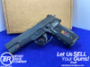Sig Sauer P228 9mm Blk 3 3/4" *EYE CATCHING NGHT STALKER GRIPS* West German
