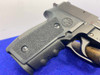Sig Sauer P228 9mm Blk 3 3/4" *EYE CATCHING NGHT STALKER GRIPS* West German