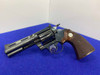 1975 Colt Diamondback .38 Spl Blue 4" *TIMELESS SNAKE SERIES REVOLVER*