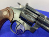 1975 Colt Diamondback .38 Spl Blue 4" *TIMELESS SNAKE SERIES REVOLVER*