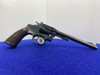 Smith Wesson .22/32 Hand Ejector .22 LR Blue 6" *VINTAGE RIMFIRE REVOLVER* 