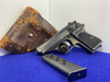 1945 Walther PPK 7.65mm (.32 ACP) Blue 3.3" *COLLECTIBLE WWII-ERA PISTOL*  