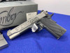 Kimber Stainless LW .45 ACP 5" Blk/SS *BEAUTIFUL LASER ENGRAVED SLIDE*