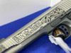 Kimber Stainless LW .45 ACP 5" Blk/SS *BEAUTIFUL LASER ENGRAVED SLIDE*