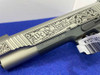 Kimber Stainless LW .45 ACP 5" Blk/SS *BEAUTIFUL LASER ENGRAVED SLIDE*