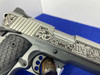 Kimber Stainless LW .45 ACP 5" Blk/SS *BEAUTIFUL LASER ENGRAVED SLIDE*